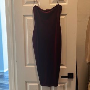 Nookie velvet dress